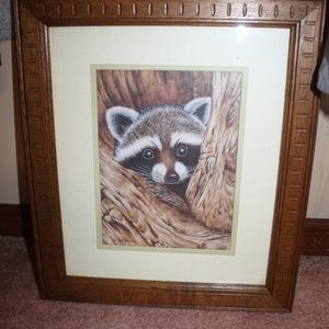 RACCOON BY KAY LAMB SHANNON(MED)